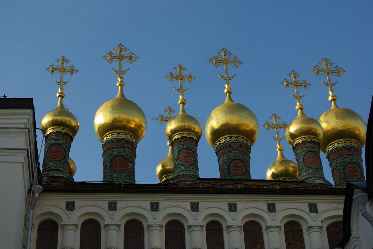 Верхоспасский собор московского кремля внутри